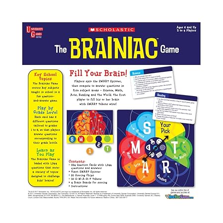 University Games Scholastic - The Brainiac Game
