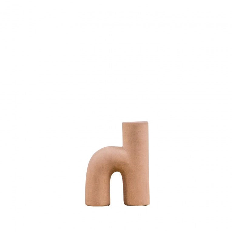 Unusual Ceramic Vase with a Subtle Matt Tone (Available in 2 Colors)