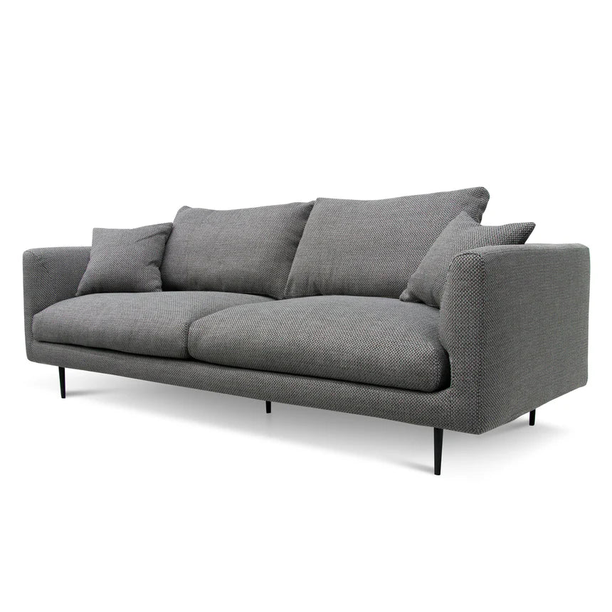 Urban Comfort 4-Seater Fabric Sofa - Noble Grey