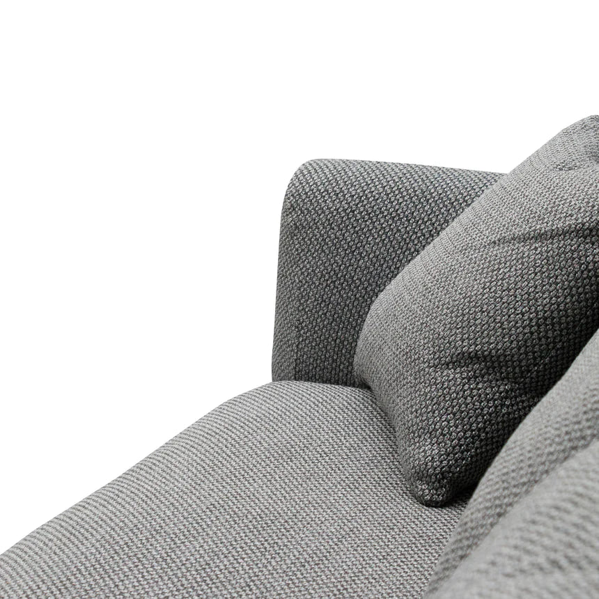 Urban Comfort 4-Seater Fabric Sofa - Noble Grey