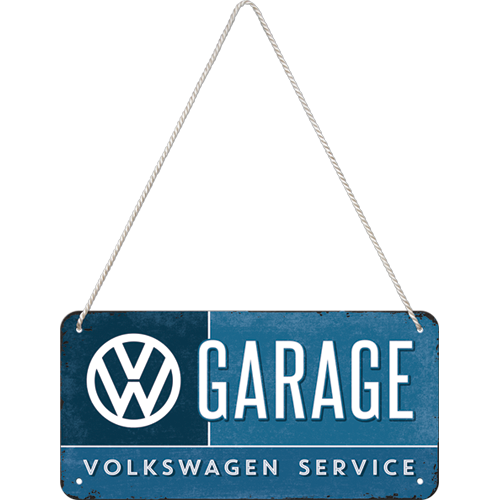 VW Garage - Nostalgic-Art Hanging Sign - 10x20cm