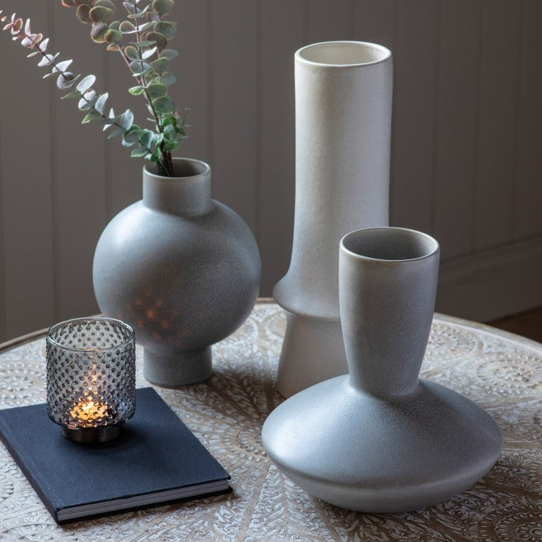 Vase with Unusual Shape and Textured Elegance