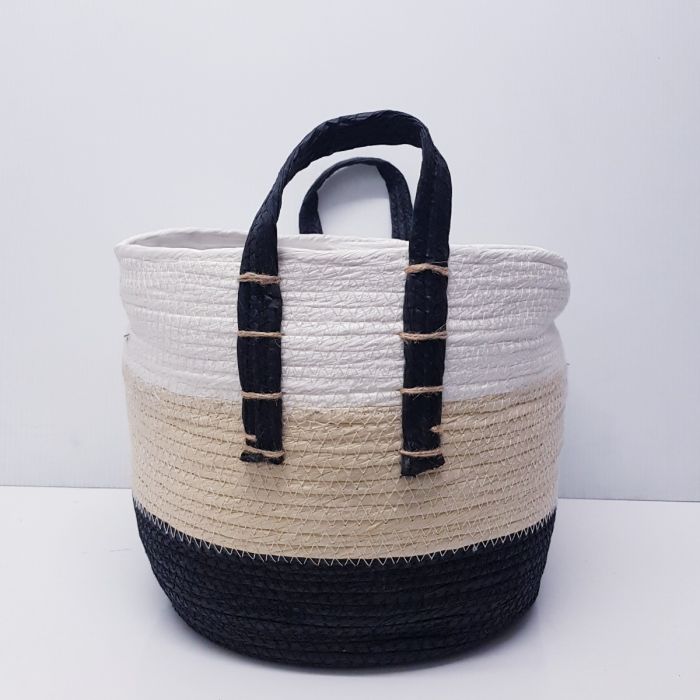 Venus Tri-Color Round Storage Basket -Set of 3