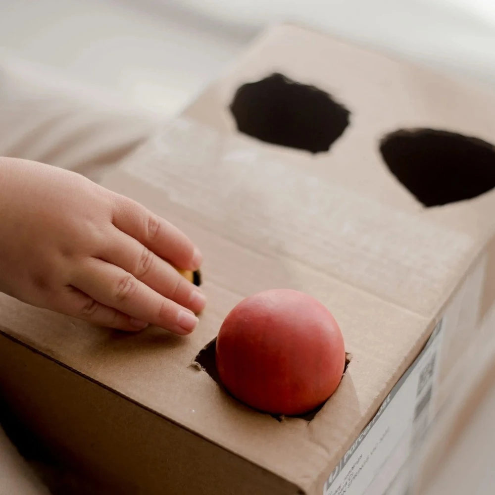 Versatile Six Wooden Balls - 4.8cms