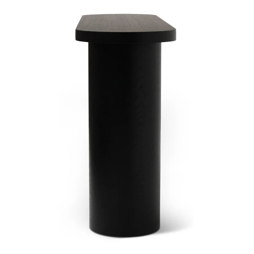 Versatile Style Console Table - Black Oak