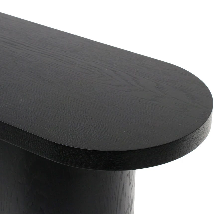Versatile Style Console Table - Black Oak