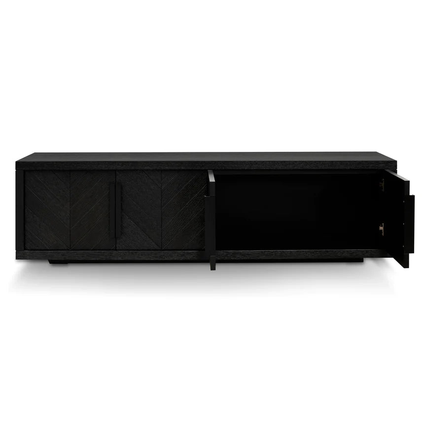 Versatile Visual TV Unit 180cms - Black