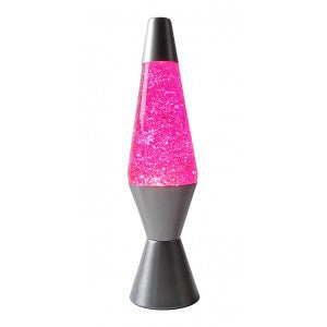 Vibrant Motion Electric Lava Lamp - Glitter Pink
