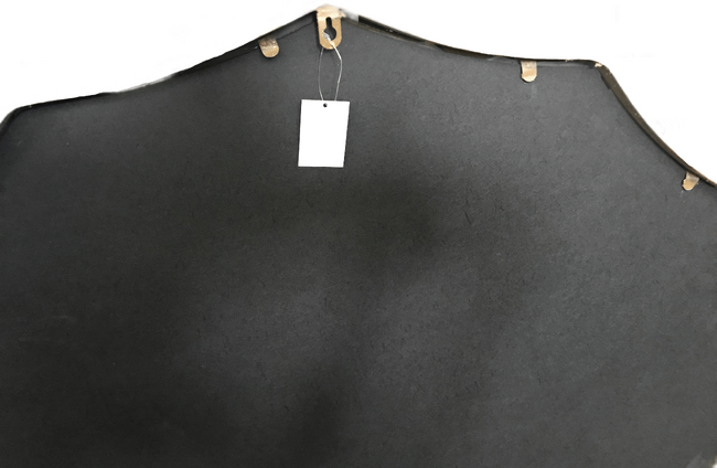 Vintage Glamour Scalloped Mirror - Large