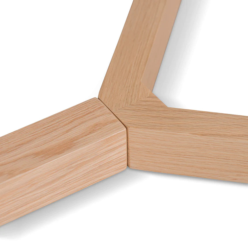 Vintage Maple Wooden Dining Table 295cms - Natural