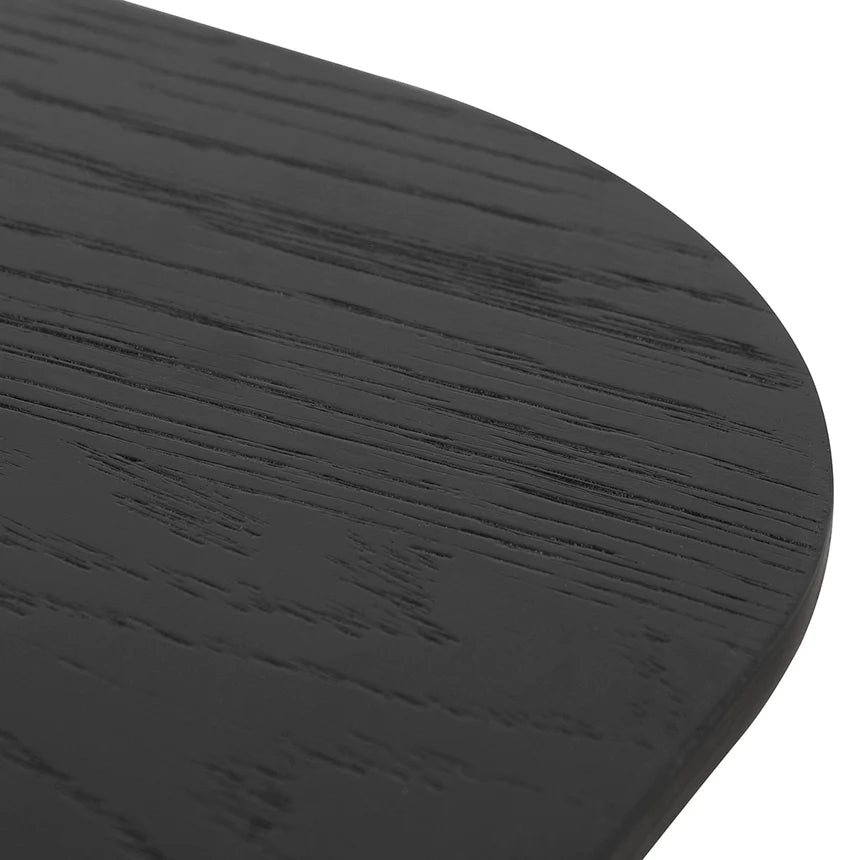 Vintage Maple Wooden Dining Table 295cms - Black