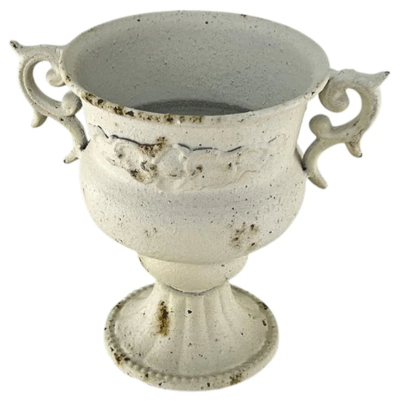 Vintage Martinique Aged Urn with Handles