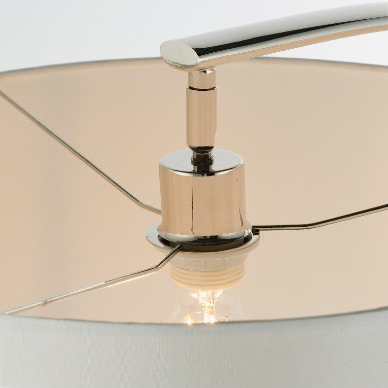 Vintage Opulence In Elegantly Arched Floor Lamp