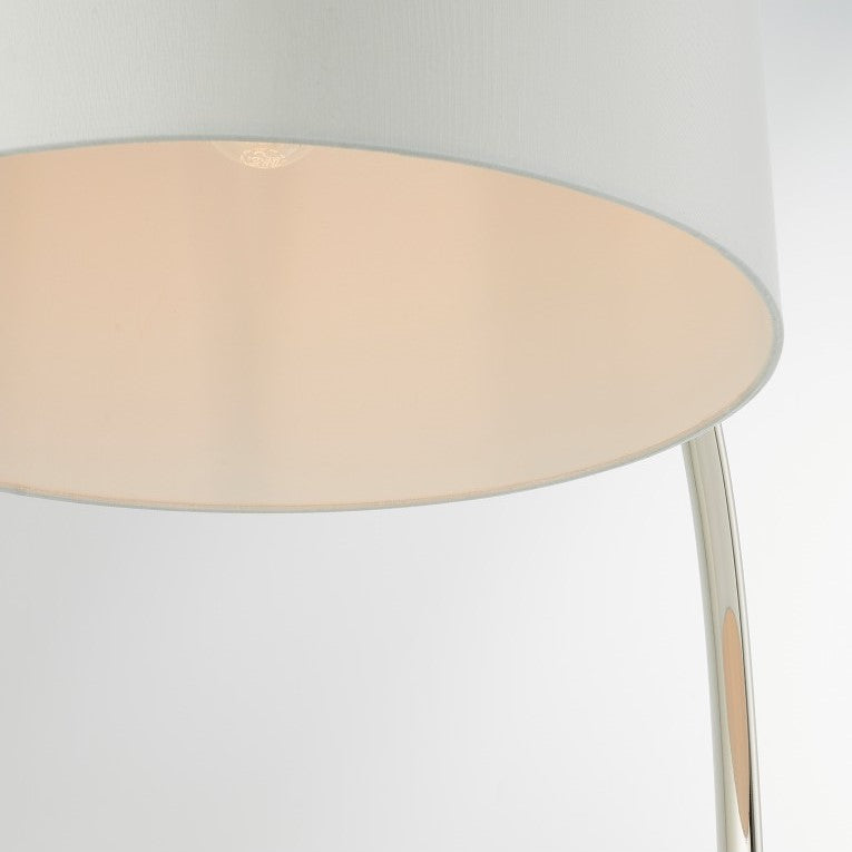 Vintage Opulence In Elegantly Arched Floor Lamp