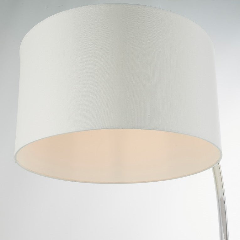 Vintage Opulence In Elegantly Arched Floor Lamp