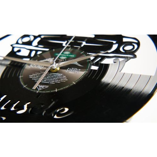Vinyl Muscle Car Wall Clock - 30cms