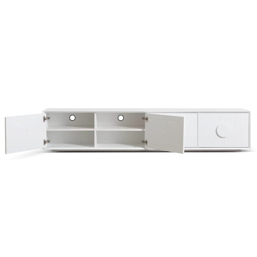Visionary Console TV Unit 230cms - White