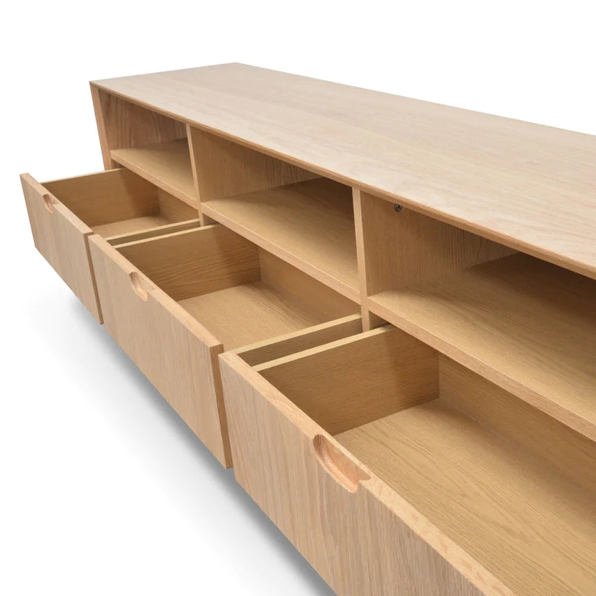 Visionary Entertainment TV Unit 180cms - Natural