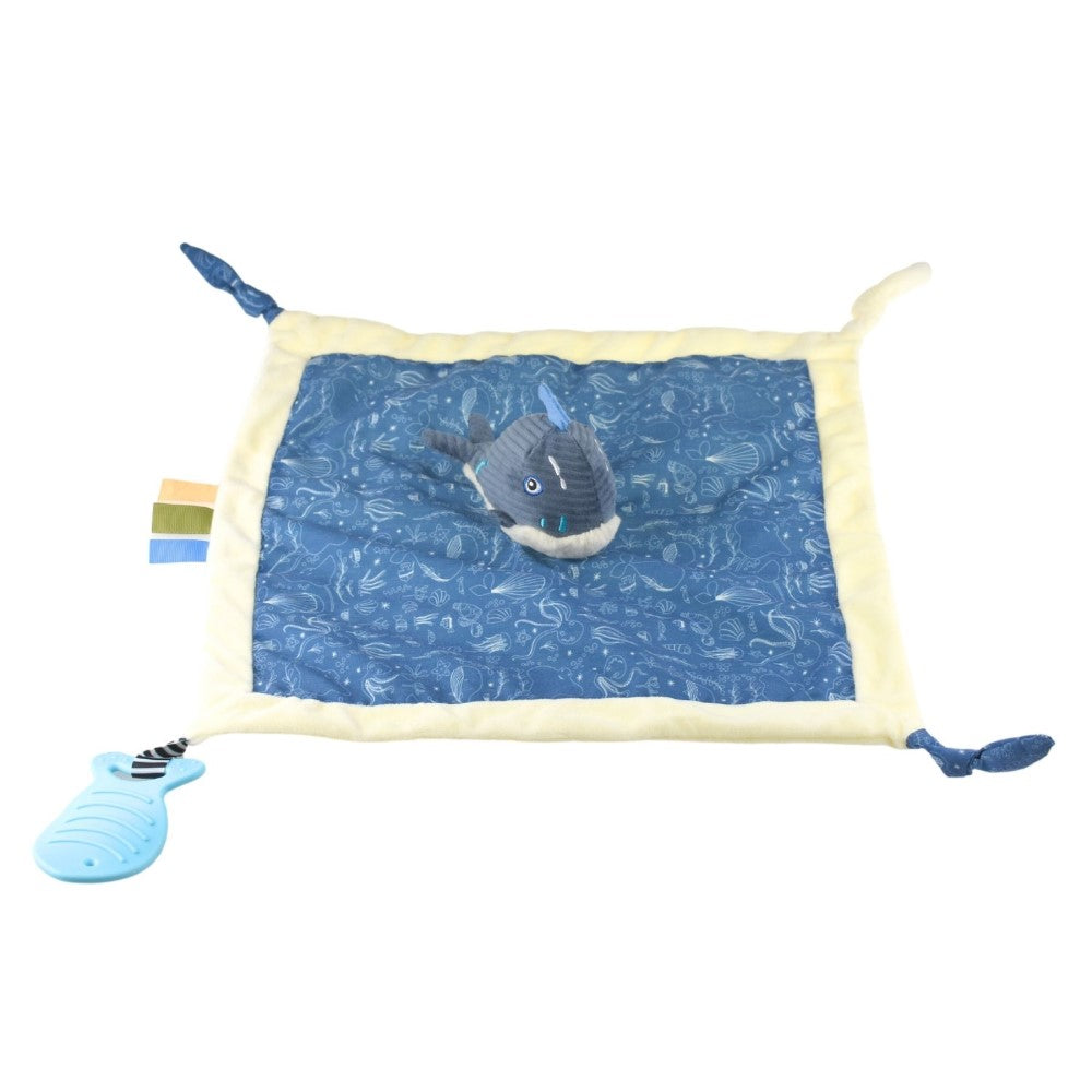 Whale Explorer Warmth and Cuddles Baby Comforter