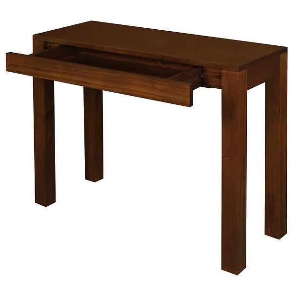 Wooden 1 Drawer Sofa Table - Brown