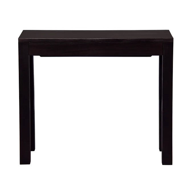 Wooden 1 Drawer Sofa Table - Dark Brown