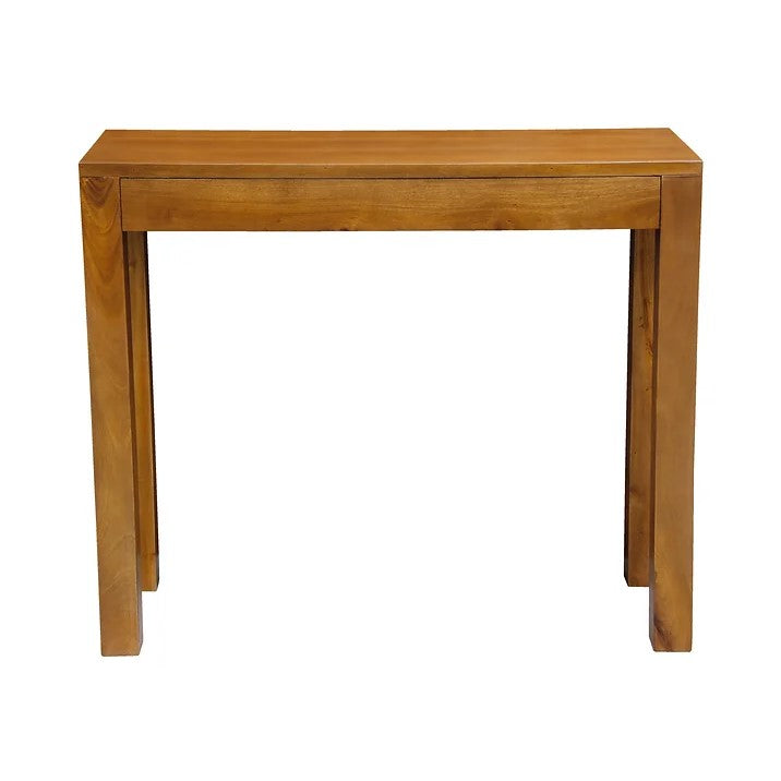Wooden 1 Drawer Sofa Table - Light Brown