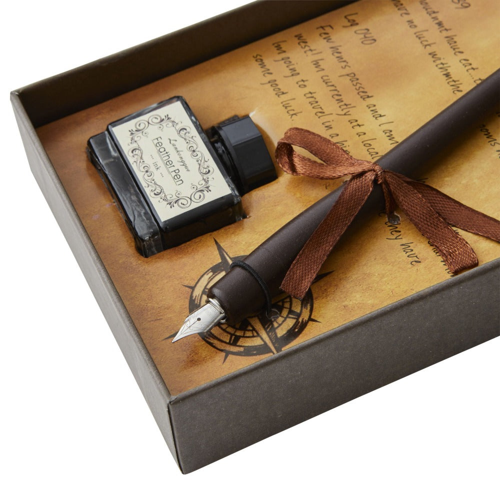 Wooden Pen Calligraphy Writing Set