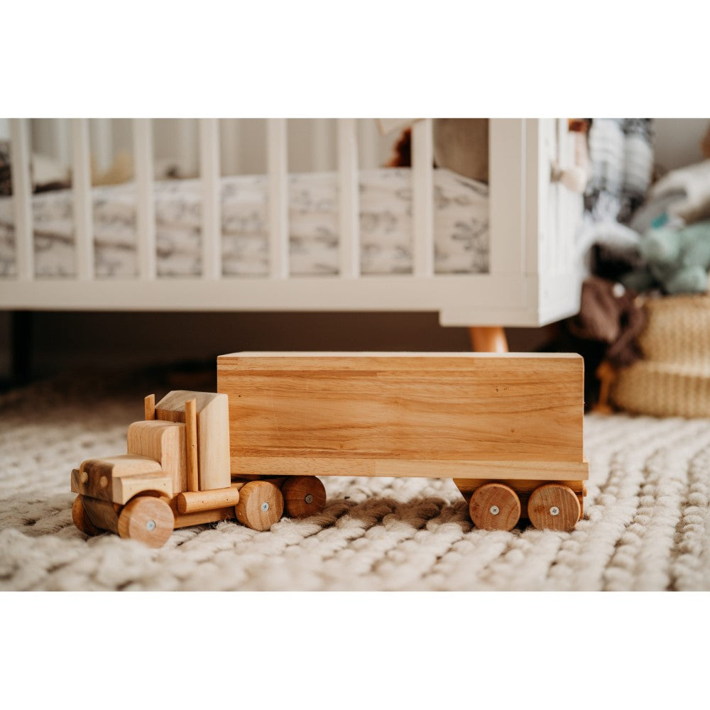 Wooden Vintage Style Car Truck
