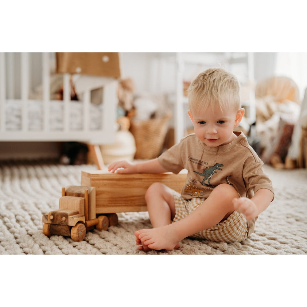 Wooden Vintage Style Car Truck