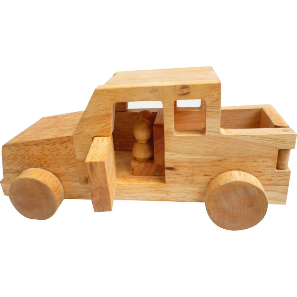 Wooden Vintage Style Safari Jeep