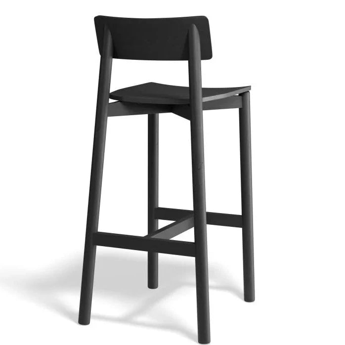 Woodland Black Rylie Stool (Available in 2 Sizes)