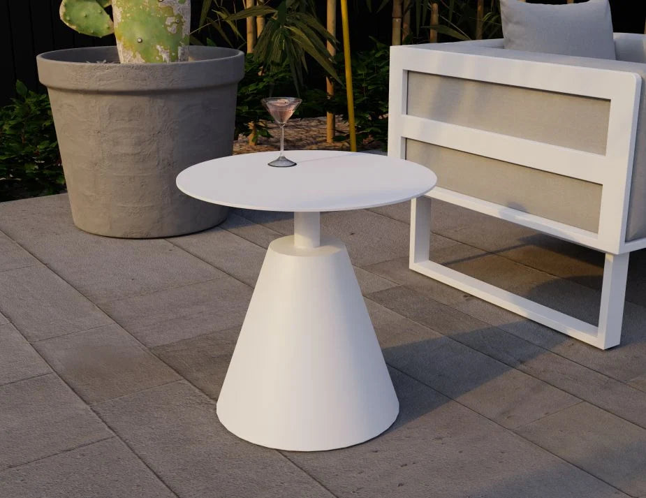 Metal Bliss Centerpiece Coffee Table (Available in 2 colors)