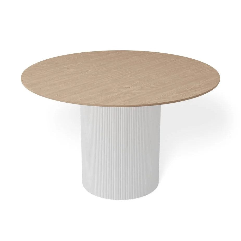 Woodland Bliss Modern Dining Table 120cms (Available in 2 Colors)