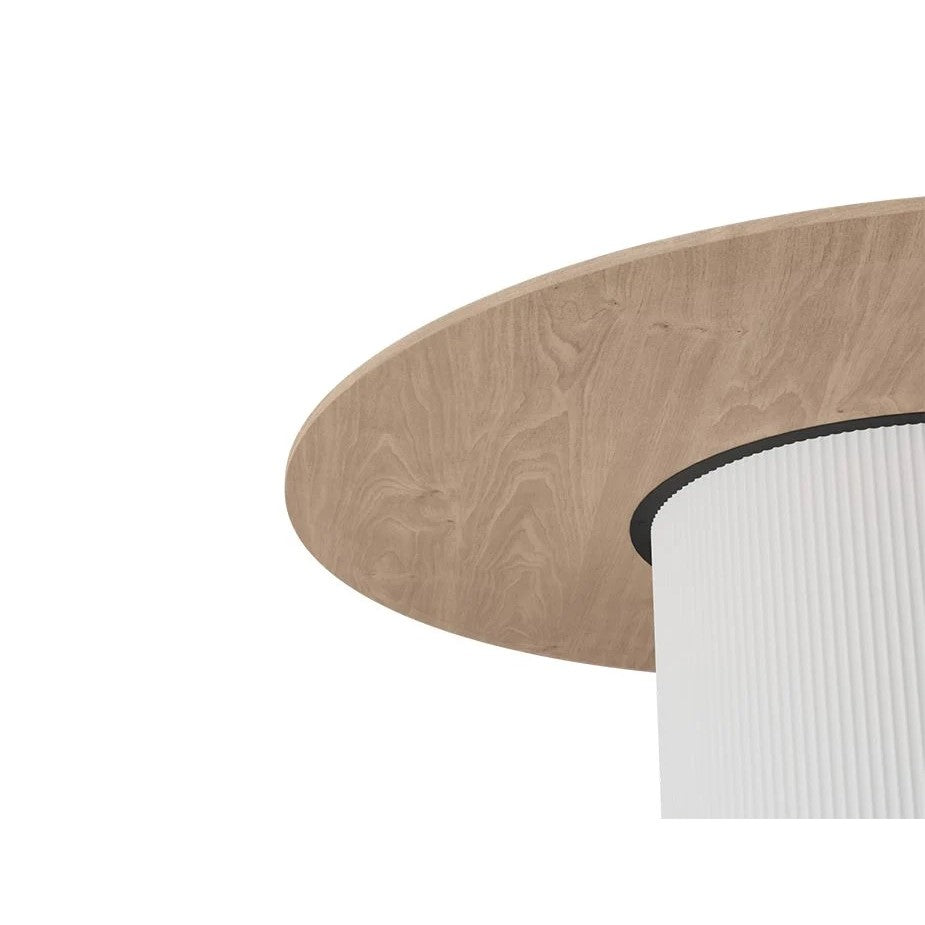 Woodland Bliss Modern Dining Table 120cms (Available in 2 Colors)