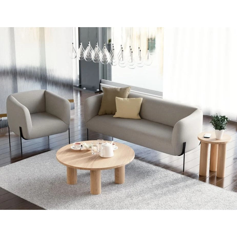 Woodland Bliss Round Coffee Table 85cms (Available in 2 Colors)