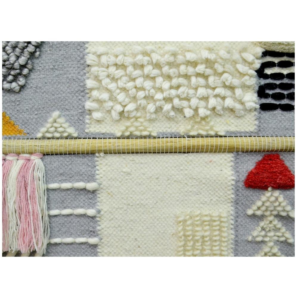 Woolen Wall Hanging Tapestry - Multicolor