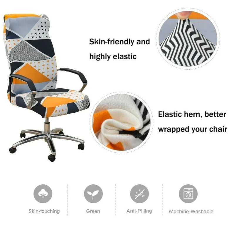 All Season Pattern Office Chair Cover
