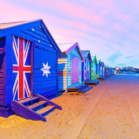 Brighton Beach Boxes Australia 1000 Piece Puzzle