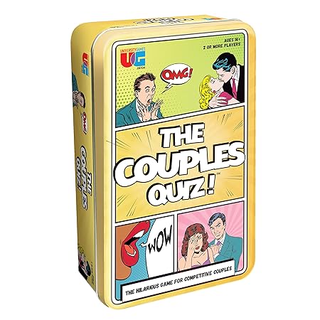 Couples Quiz Tin Card Game