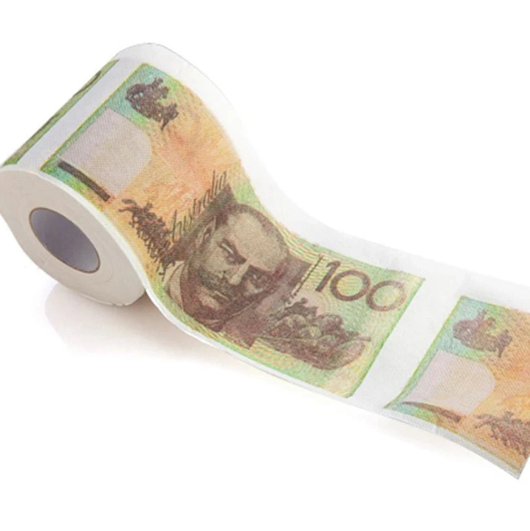 Novelty Roll Aussie $100 Toilet Paper