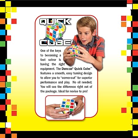 Smooth and Fast Duncan Quick Cube Puzzle-Solving - 3x3cms