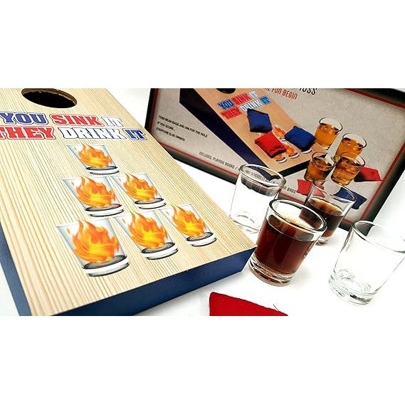Ultimate Cornhole Drinking Game Party Fun