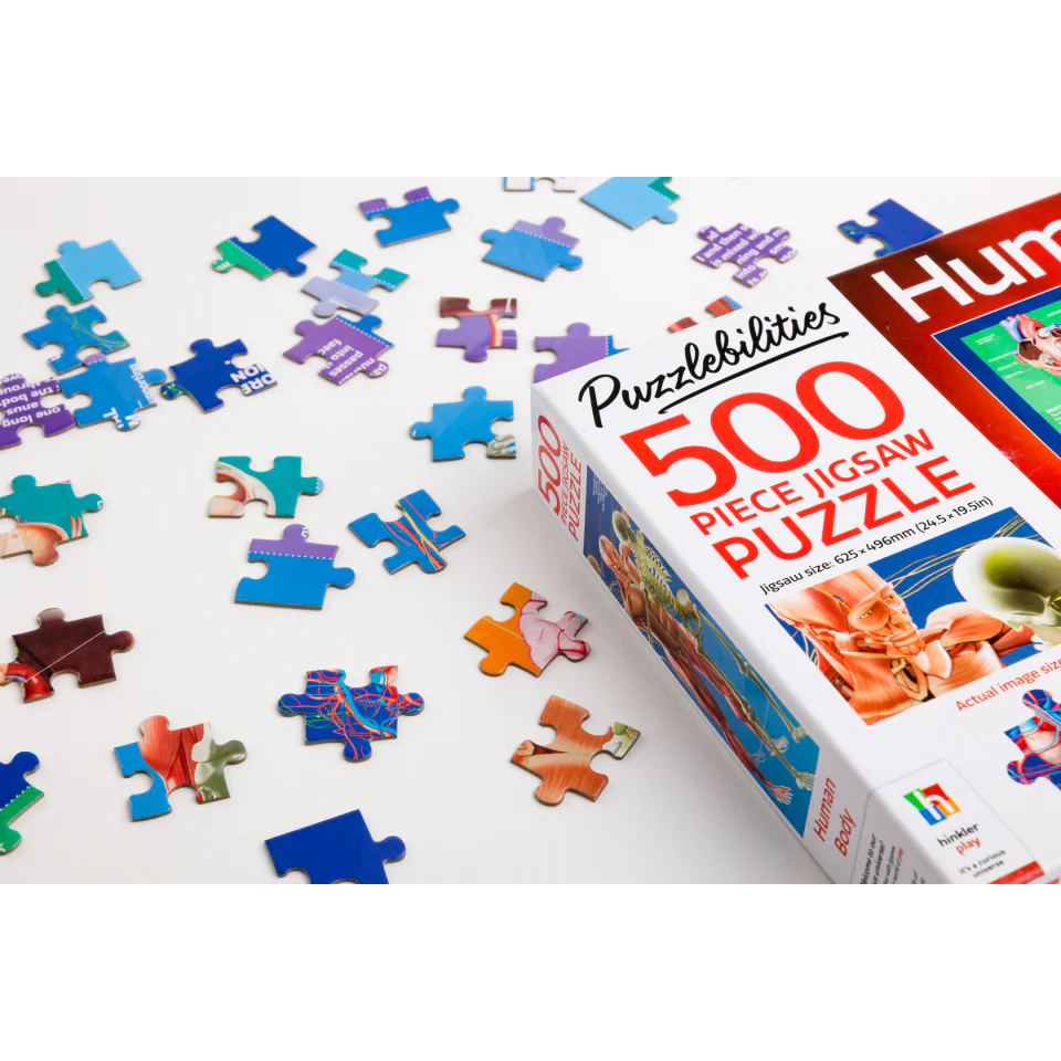 Human Body 500 Piece Jigsaw Puzzle