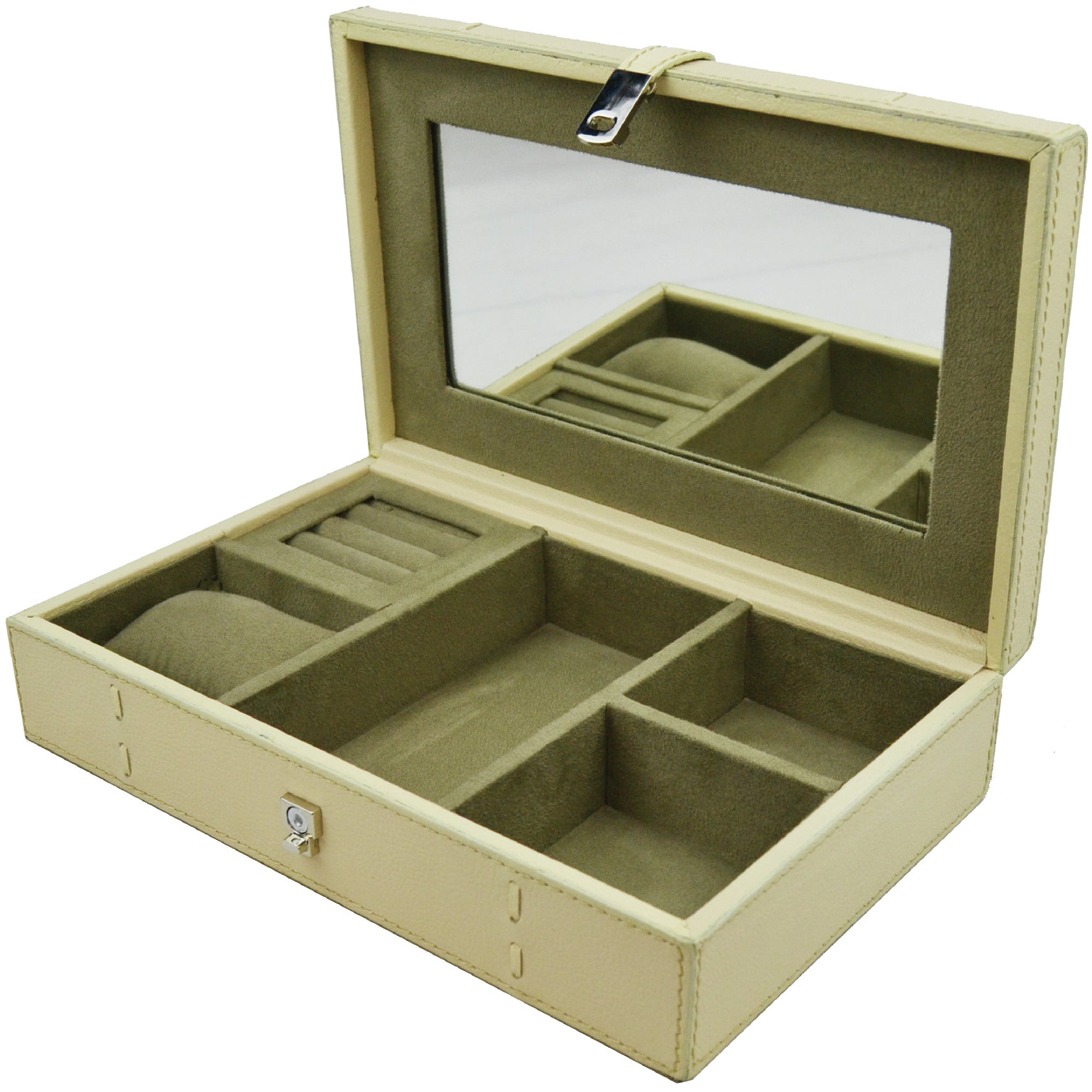 Elegant Leather Jewelry Box (Available In 5 Colors)