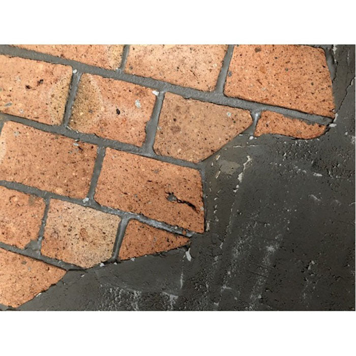 Exposed Bricks Pattern Frame OLD MAN Wall Art