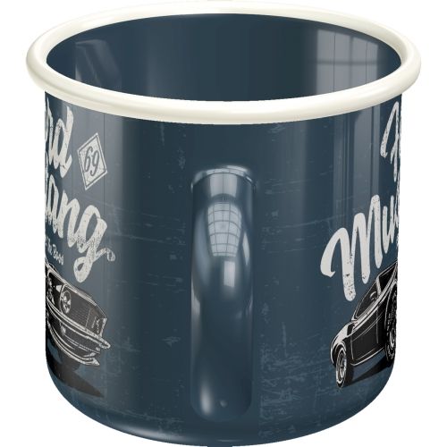 Ford Mustang The Boss Enamel Coffee Mug