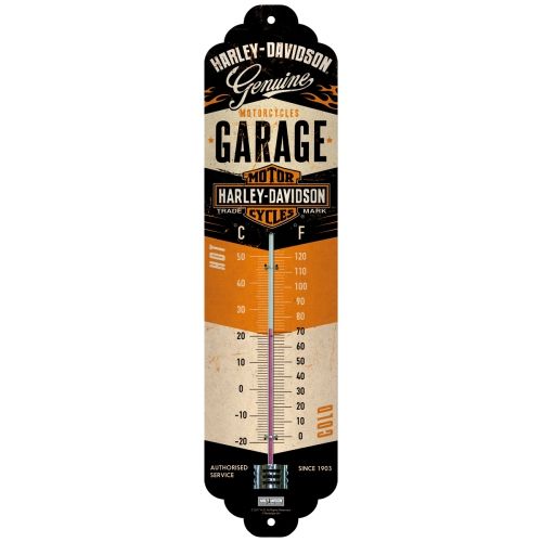 Harley-Davidson Garage Wall Mounted Thermometer