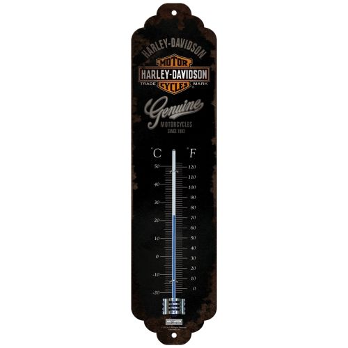 Harley Davidson Motorcycles Wall Mounted Thermometer