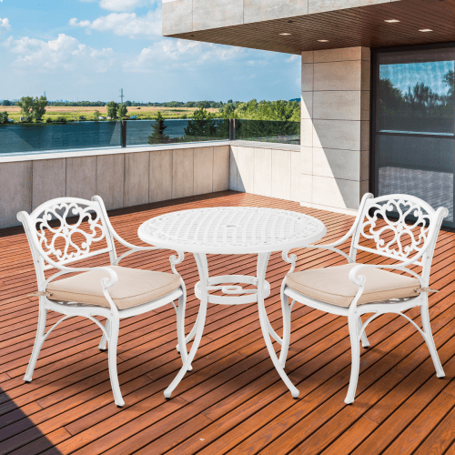 Harmony Haven 2-Seater Outdoor Dining Set (Available In 2 Colors)