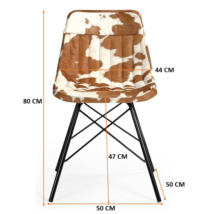 Jamie's Style Cowhide Chair